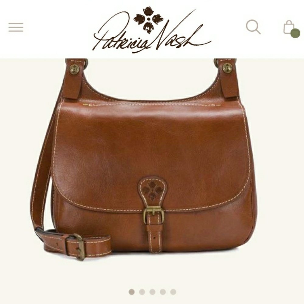 Nwot Patricia Nash London Saddle Bag